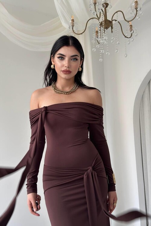 Adole Straplez Elbise