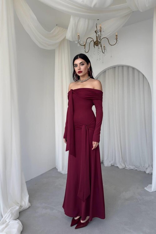 Adole Straplez Elbise