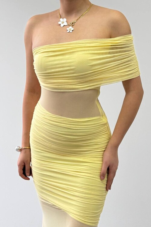 Bark Transparan Elbise