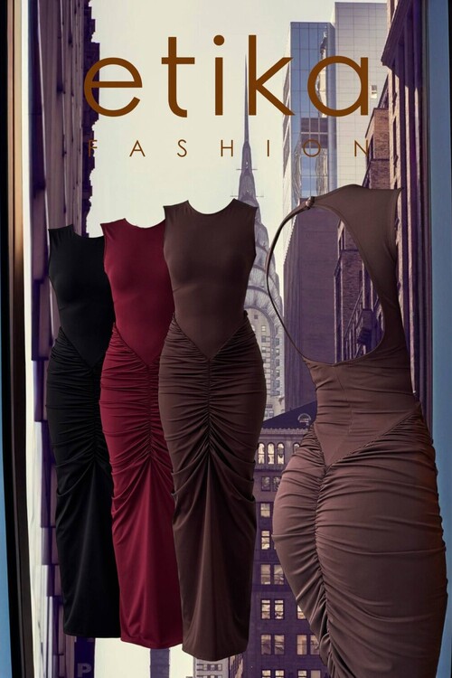 Boss Cut Out Elbise