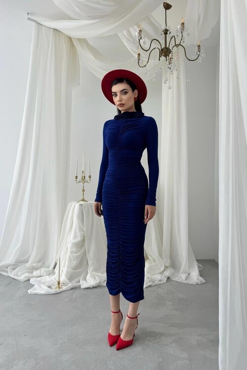 Carlis Rose Collar Dress