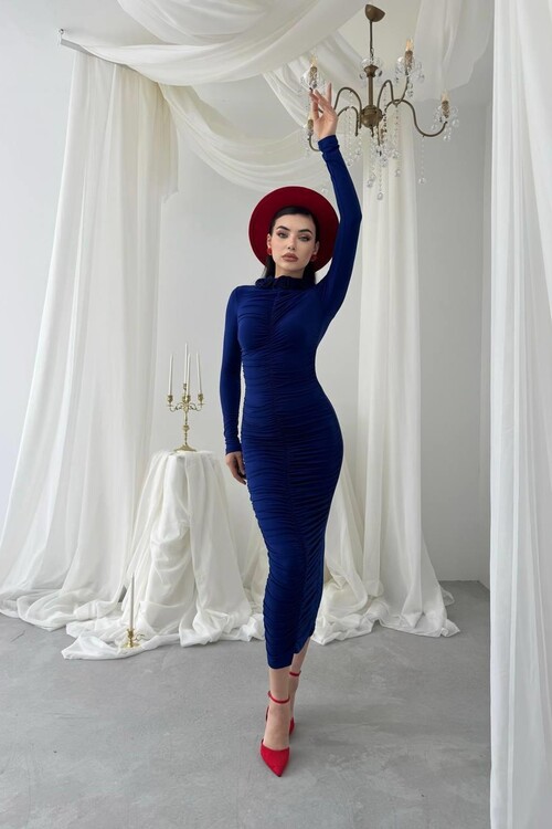 Carlis Rose Collar Dress