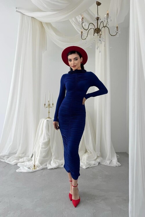 Carlis Rose Collar Dress