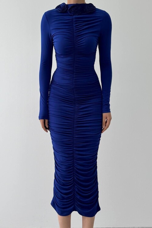 Carlis Rose Collar Dress