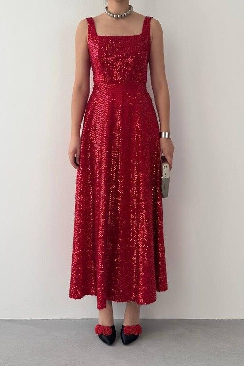 Dega Sequin Dress