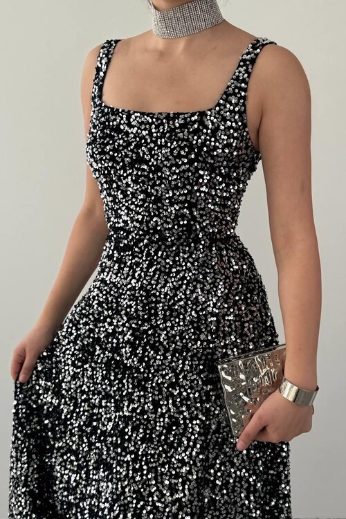 Dega Sequin Dress