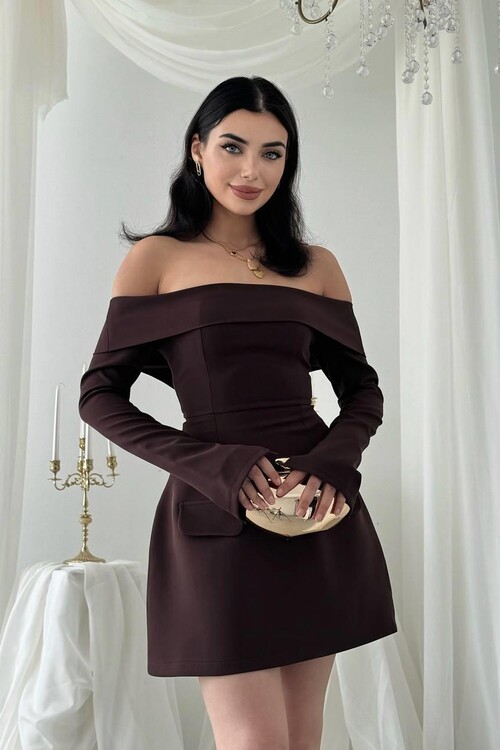 Devru Strapless Dress