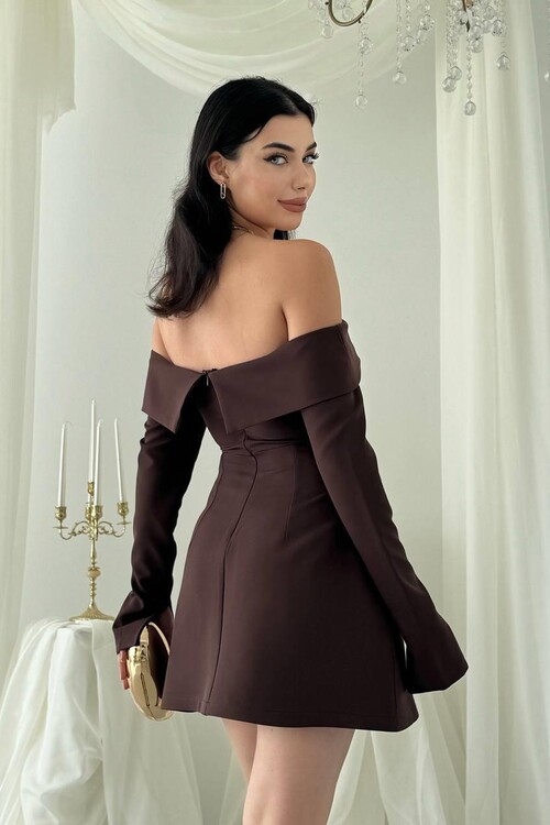 Devru Strapless Dress