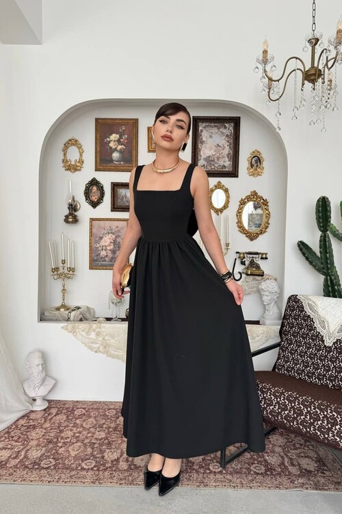 Dınas Fiyonk Detaylı Elbise