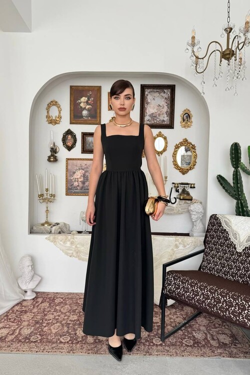 Dınas Fiyonk Detaylı Elbise