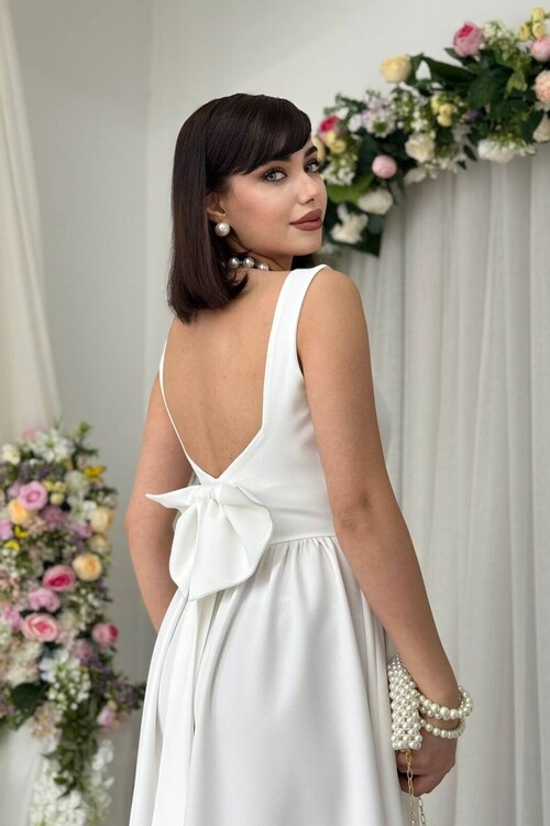 Dınas Fiyonk Detaylı Elbise