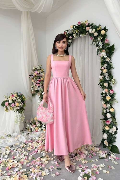 Dınas Fiyonk Detaylı Elbise