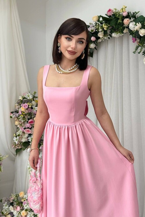 Dınas Fiyonk Detaylı Elbise