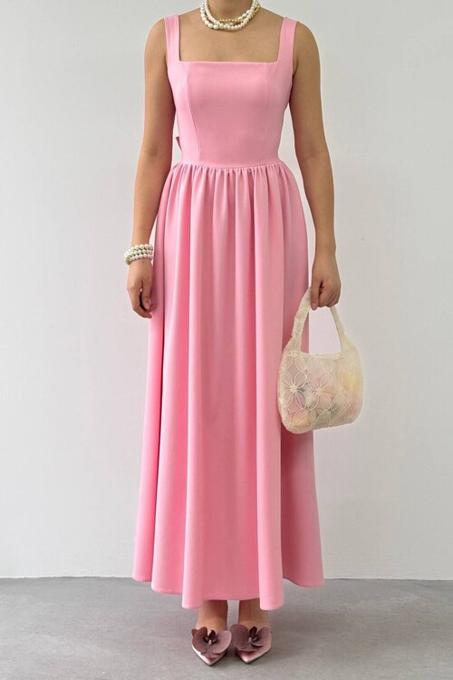 Dınas Fiyonk Detaylı Elbise