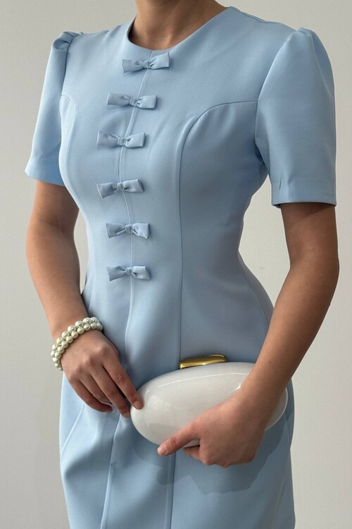 Evan Fiyonk Detaylı Elbise