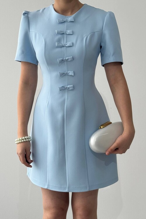 Evan Fiyonk Detaylı Elbise