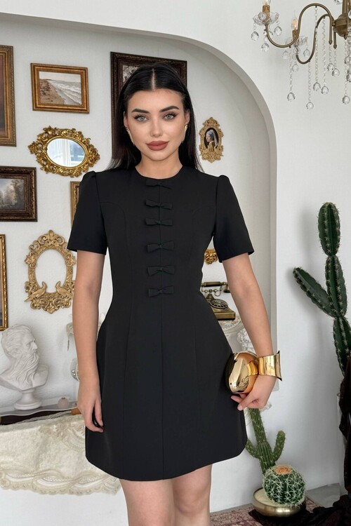 Evan Fiyonk Detaylı Elbise