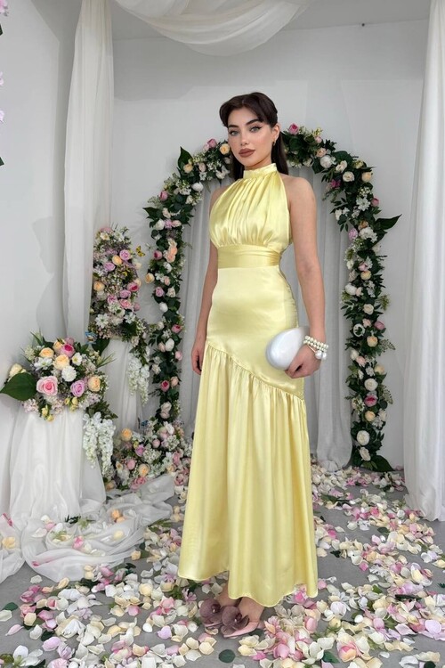 Herap Kuşak Detaylı Elbise