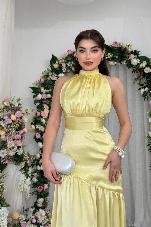 Herap Kuşak Detaylı Elbise