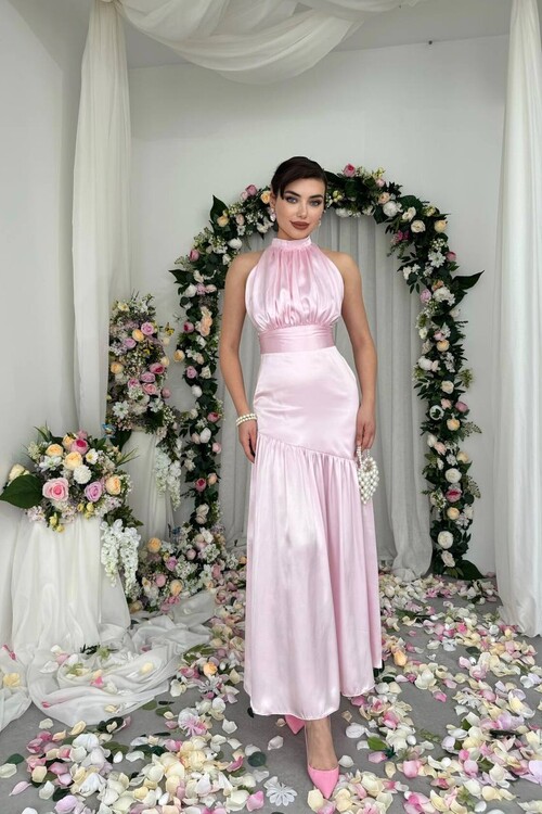 Herap Kuşak Detaylı Elbise