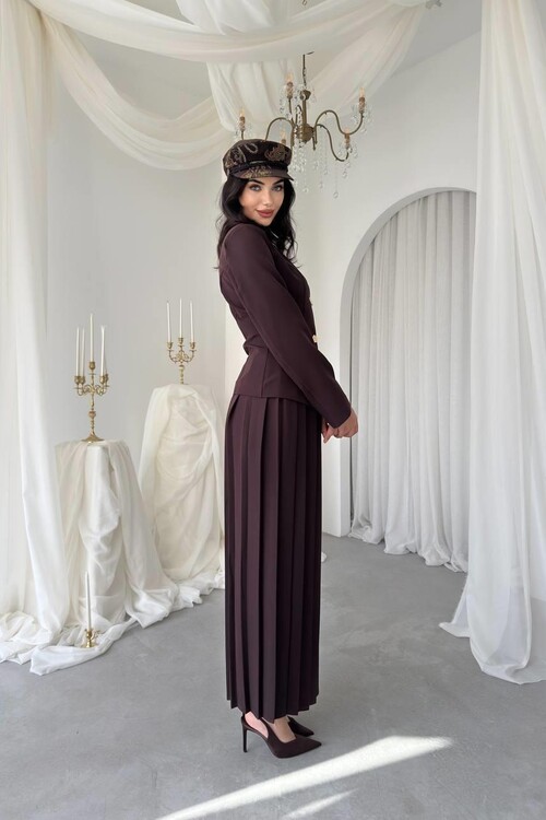 Insa Karma Düğme Detaylı Takım