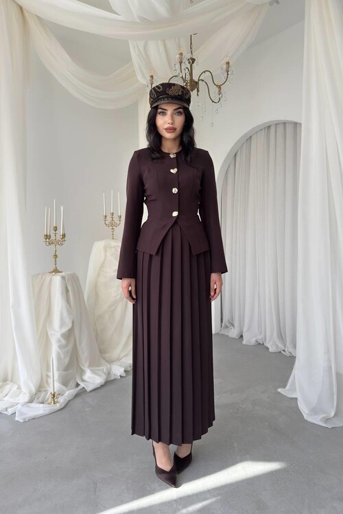 Insa Karma Düğme Detaylı Takım