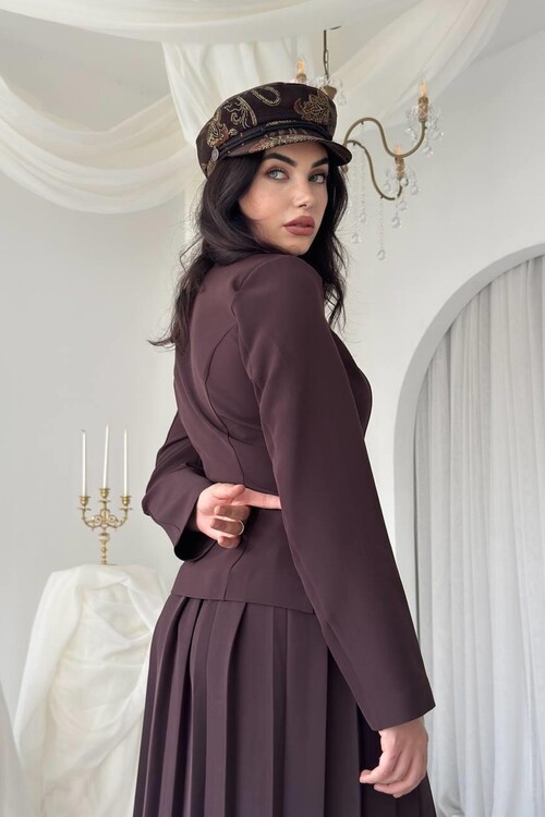 Insa Karma Düğme Detaylı Takım