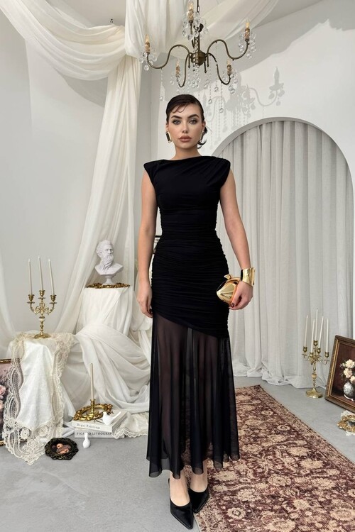 Jana Transparan Elbise