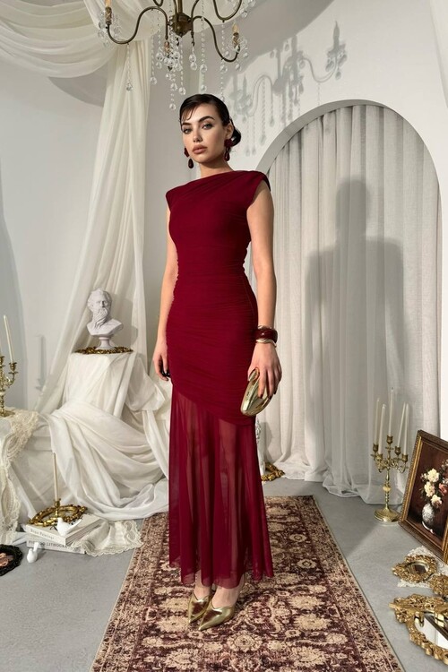 Jana Transparan Elbise