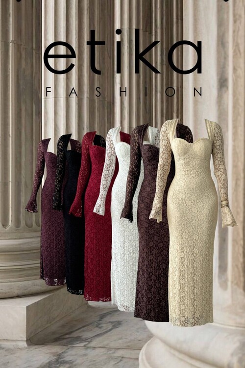 Jelon Midi Elbise