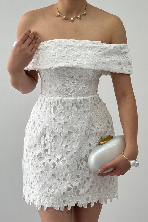 Locke Straplez Elbise