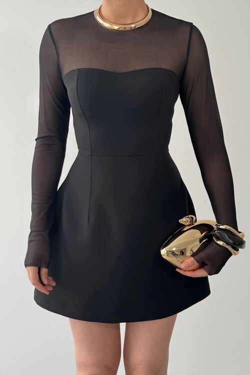 Nessa Transparan Elbise