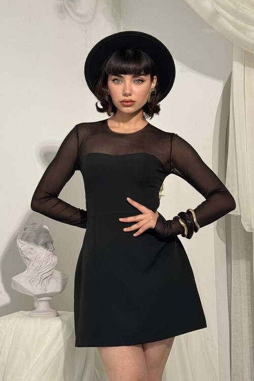 Nessa Transparan Elbise