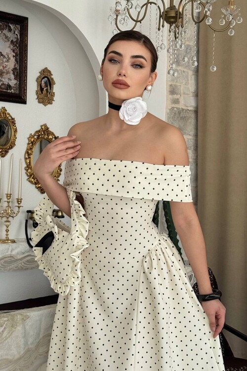 Ogel Straplez Elbise