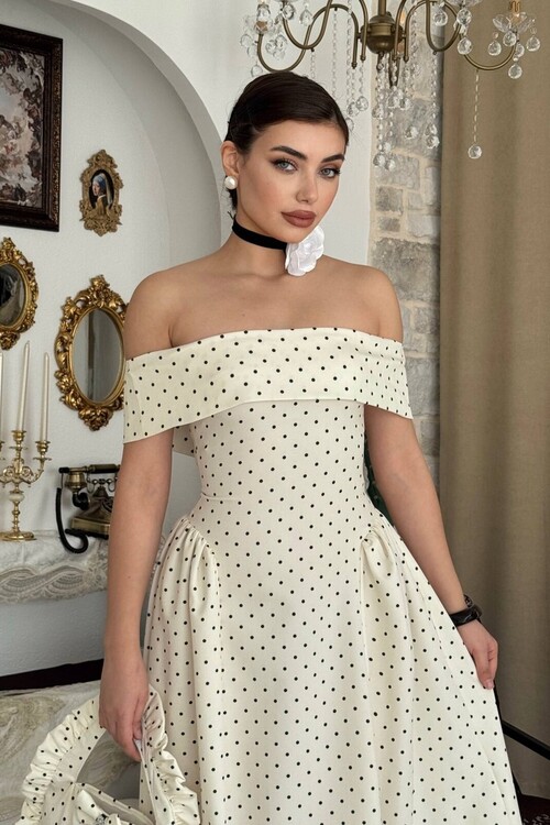 Ogel Straplez Elbise