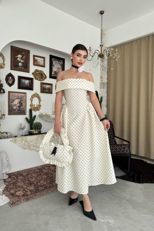 Ogel Straplez Elbise