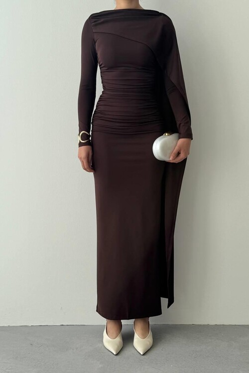 Orleans Shawl Sleeve Detail Dress