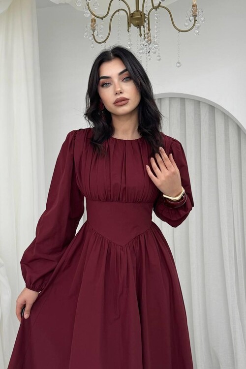 Overa Bodice Detailed Dress