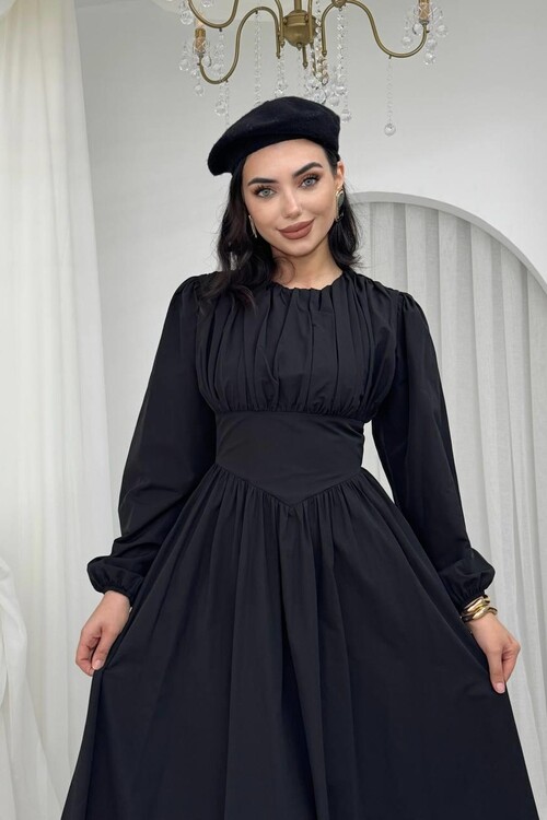 Overa Bodice Detailed Dress