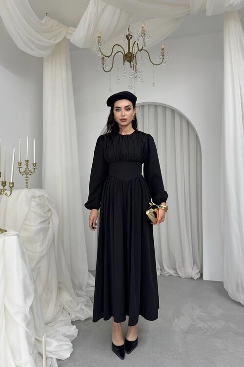 Overa Bodice Detailed Dress