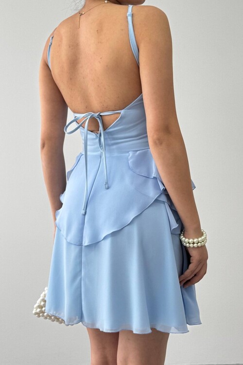 Panl İp Askılı Elbise