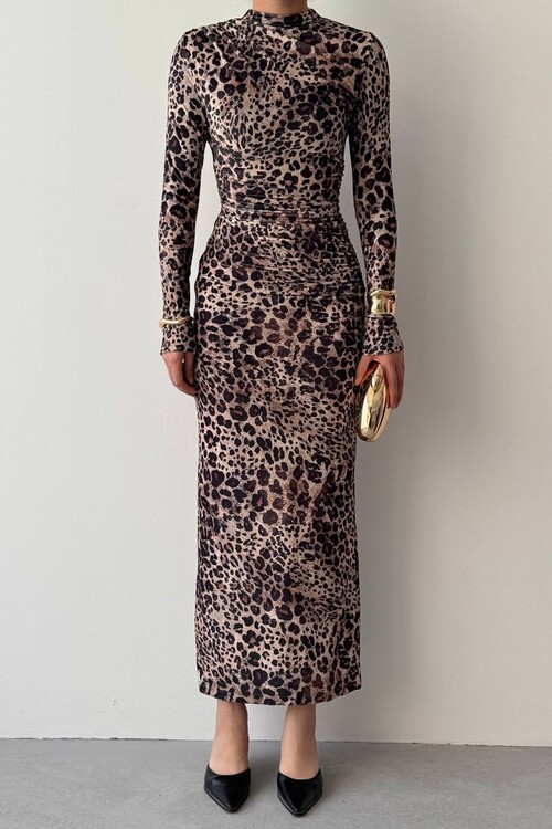 Paper Boğazlı Elbise