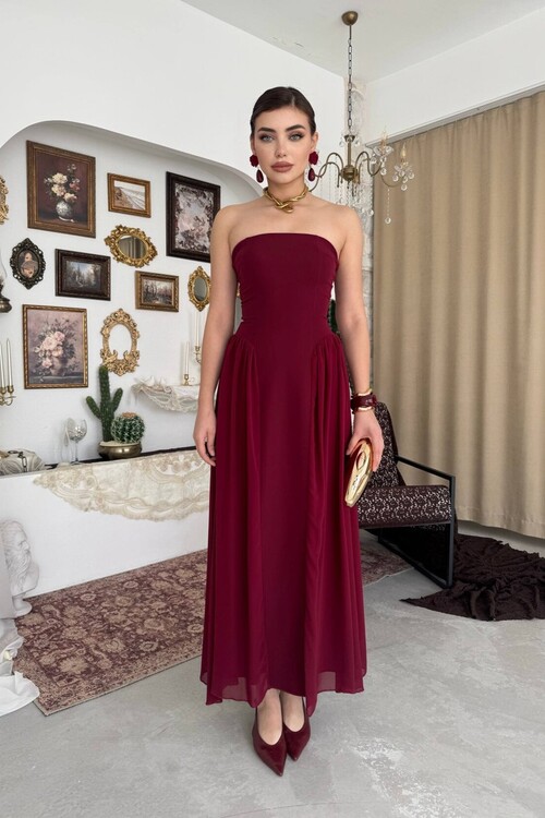 Reny Strapless Dress