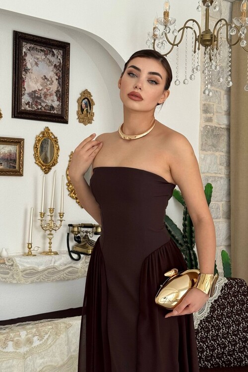 Reny Strapless Dress