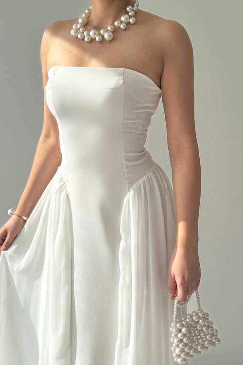 Reny Strapless Dress