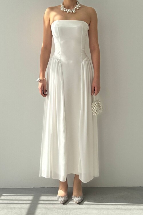 Reny Strapless Dress