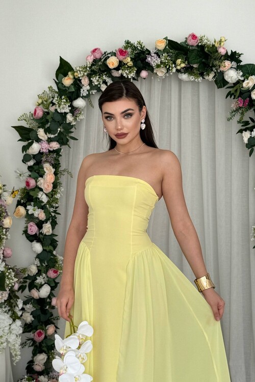 Reny Strapless Dress