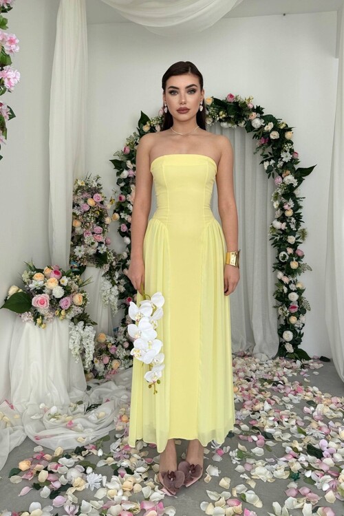 Reny Strapless Dress