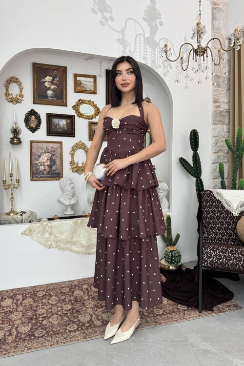 Sernu Gül Detaylı Elbise