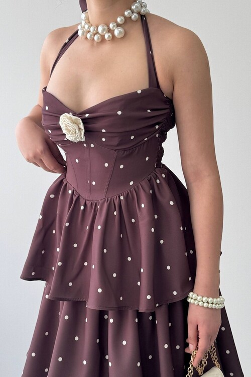 Sernu Gül Detaylı Elbise